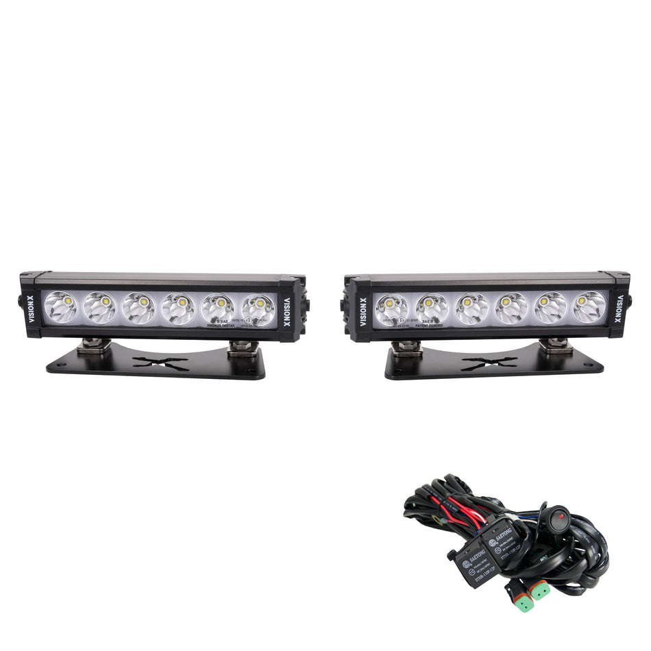 2014-2023 Toyota 4Runner Grille Light Bar Kit – catalog (Vision X Lighting XIL-OER14T4RXPLH6X2)