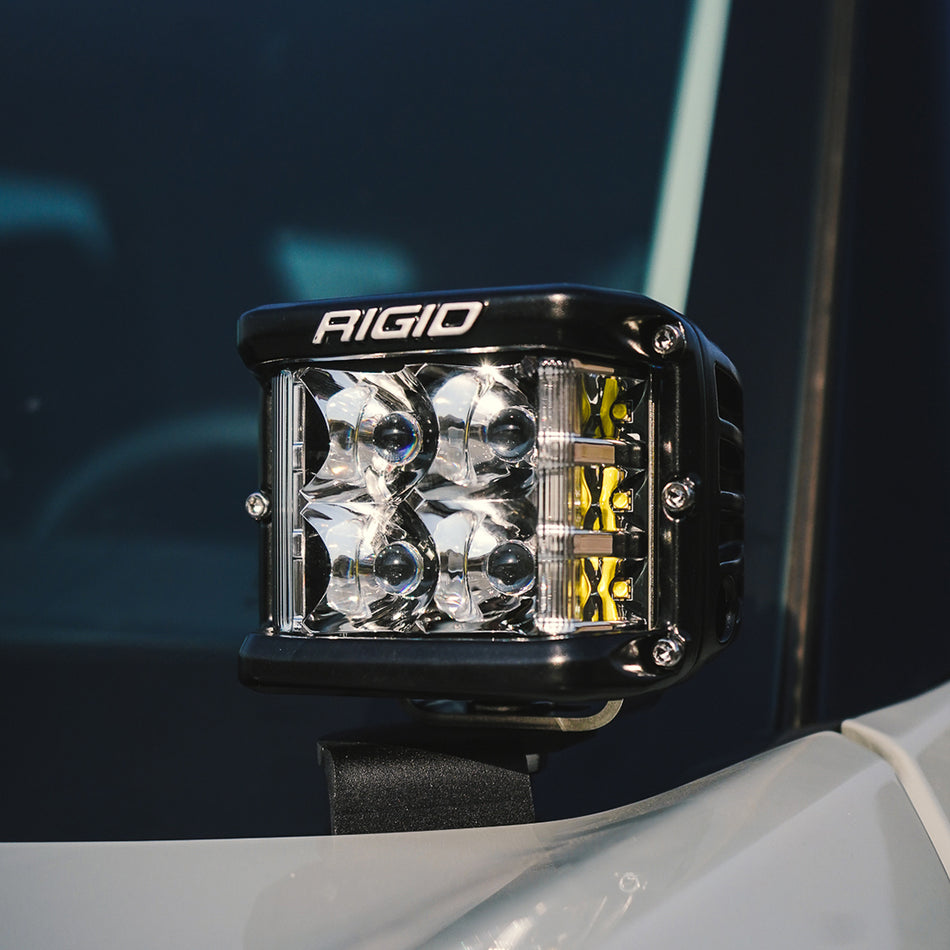 RIGID A-Pillar LED Light Kit with D-SS Flood Lights for 2021-2026 Ford Bronco Sport – Ford Bronco Sport A Pillar Mount DSS Kit Lifestyle (RIGID Industries 46710)