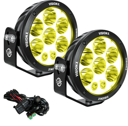 6.7″ ADV Light Cannon (Single) – sykit catalog (Vision X Lighting CGA-CPMH8M)