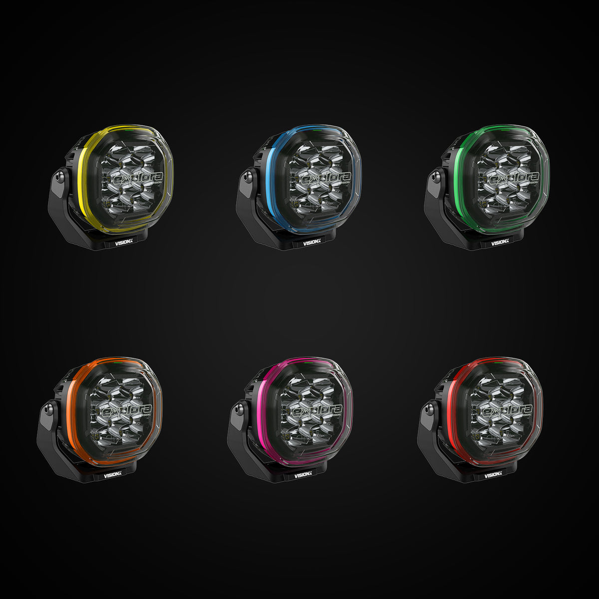 Explora 4" Driving Lights With Dual-Color DRL - Single Pod – Vision X Lighting EX-DL12SKIT, photo 25 of 36