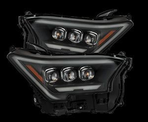 AlphaRex NOVA-Series LED Projector Headlights for 2024-2026 Toyota Tacoma and 2025-2026 4Runner, Black