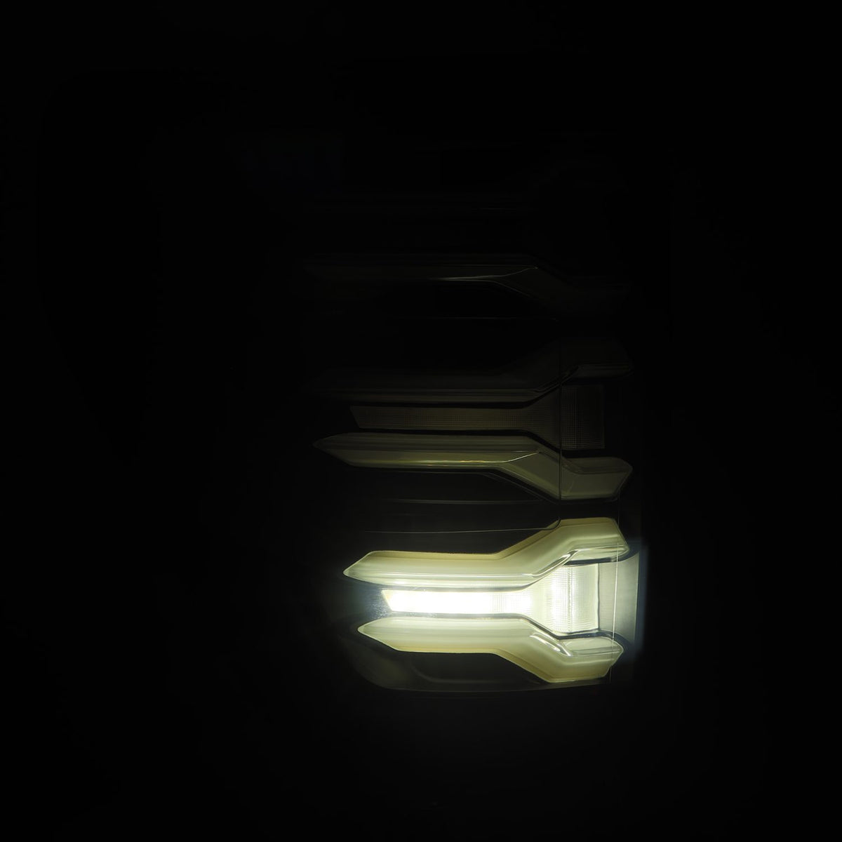 AlphaRex LUXX-Series Sequential LED Tail Lights for 2021-2023 Ford F-150 and Raptor without BLIS, Black Smoke – AlphaRex 653020, photo 6 of 6