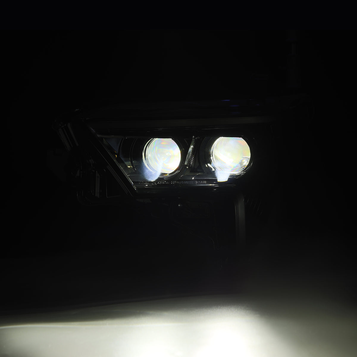 AlphaRex LUXX-Series LED Projector Headlights for 2022-2026 Toyota Tundra and 2023-2026 Sequoia, Alpha-Black, Amber DRL – AlphaRex 880873, photo 5 of 6