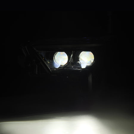 AlphaRex LUXX-Series LED Projector Headlights for 2022-2026 Toyota Tundra and 2023-2026 Sequoia, Alpha-Black, Amber DRL – AlphaRex 880873, photo 5 of 6