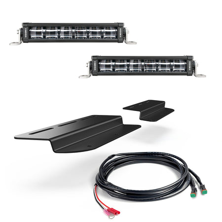 Fog Pocket LED Light Kit - Steel Bumper - Ford Bronco 2021 + - Mount Kit Only – XPL6SAE (Vision X Lighting XIL-OESBF21FB)