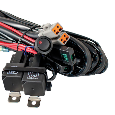 Dual High Amp Wiring Harness – Vision X Lighting P-HARNESS.2HO, photo 2 of 3