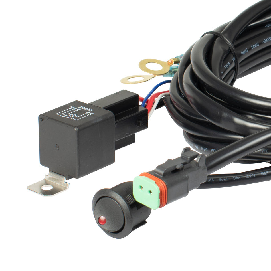 Single-Light Wiring Harness – Vision X Lighting P-HARNESS.XIL, photo 2 of 3