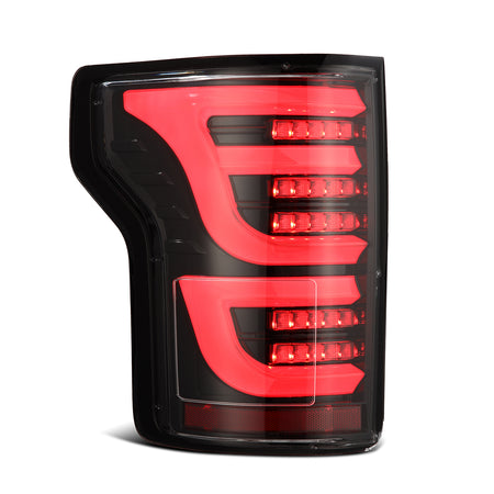 AlphaRex LUXX-Series Sequential LED Tail Lights for 2015-2020 Ford F-150, Alpha-Black – AlphaRex 652030, photo 2 of 7