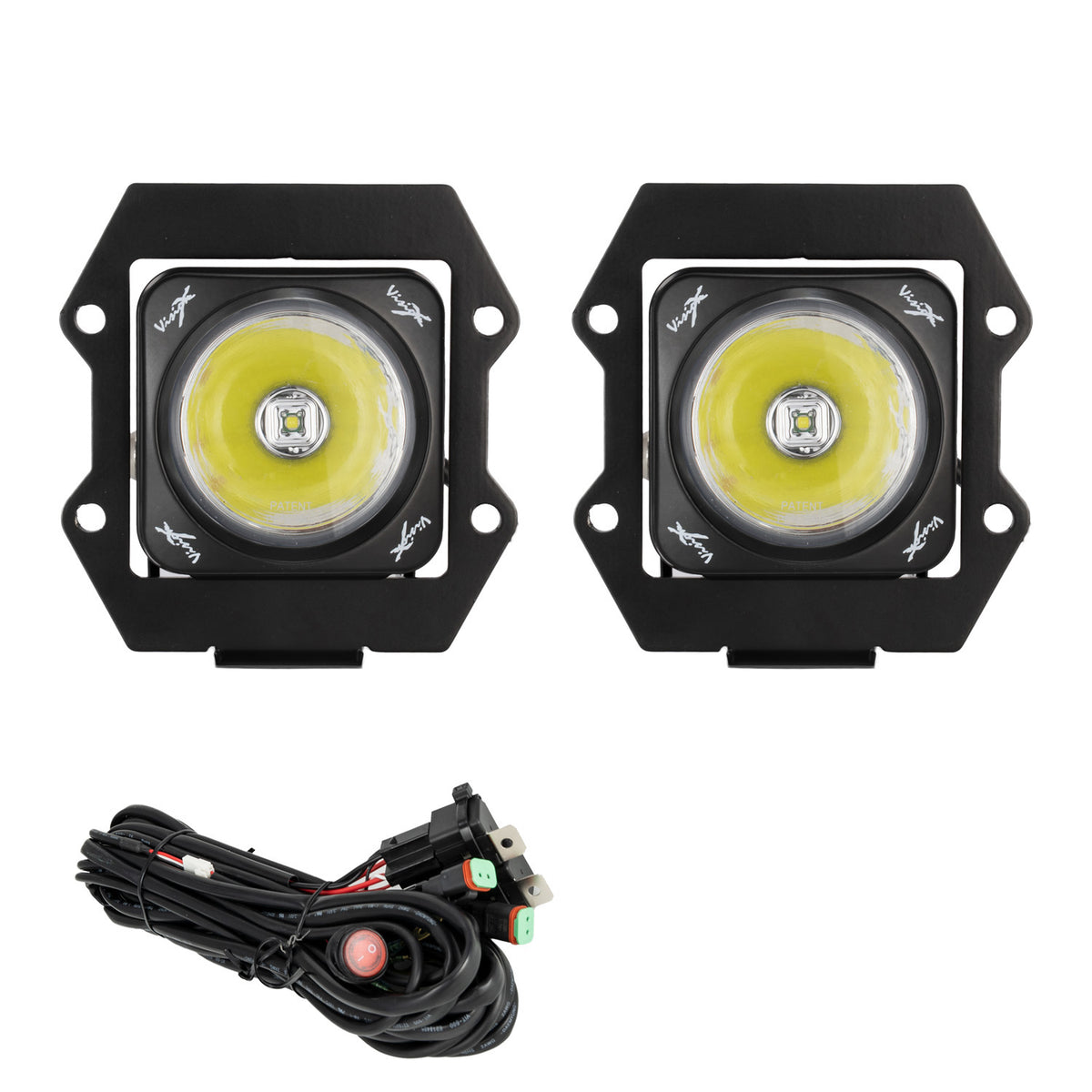 2019-2024 Ford Ranger LED Fog Light Kit With 3.0" CG2 Multi-LED Lights – XIL OE19FRAOP main (Vision X Lighting XIL-OE19FRAOPM)