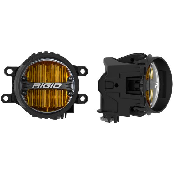 RIGID 360-Series SAE LED Fog Light Kit, Selective Yellow, for Toyota 4Runner, Tundra and Tacoma – Toyota OE Series Fog Light Kit Yellow (RIGID Industries 37117)