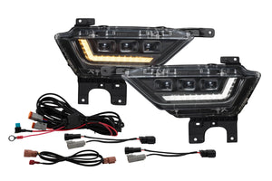 Diode Dynamics Elite Series LED Fog Lights for 2021-2023 Ford F-150, White SAE Fog (Pair)
