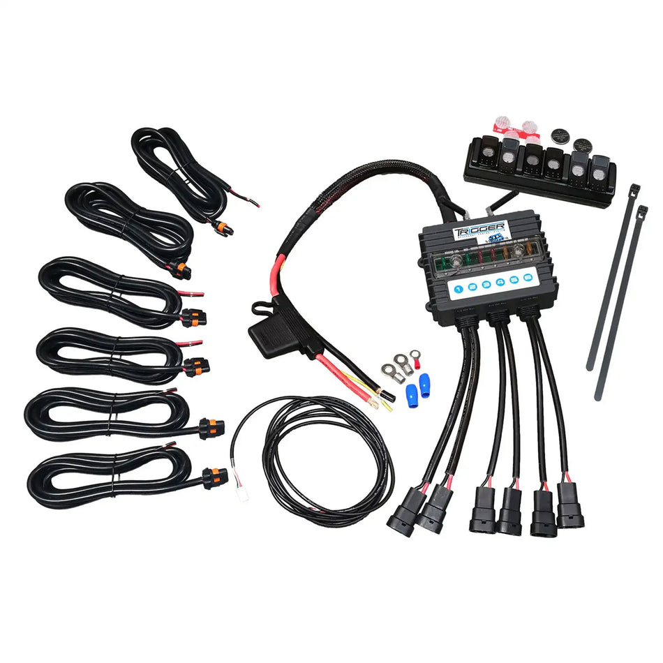TRIGGER 6 SHOOTER Wireless 6-Circuit Switch Panel with Bluetooth App C ...