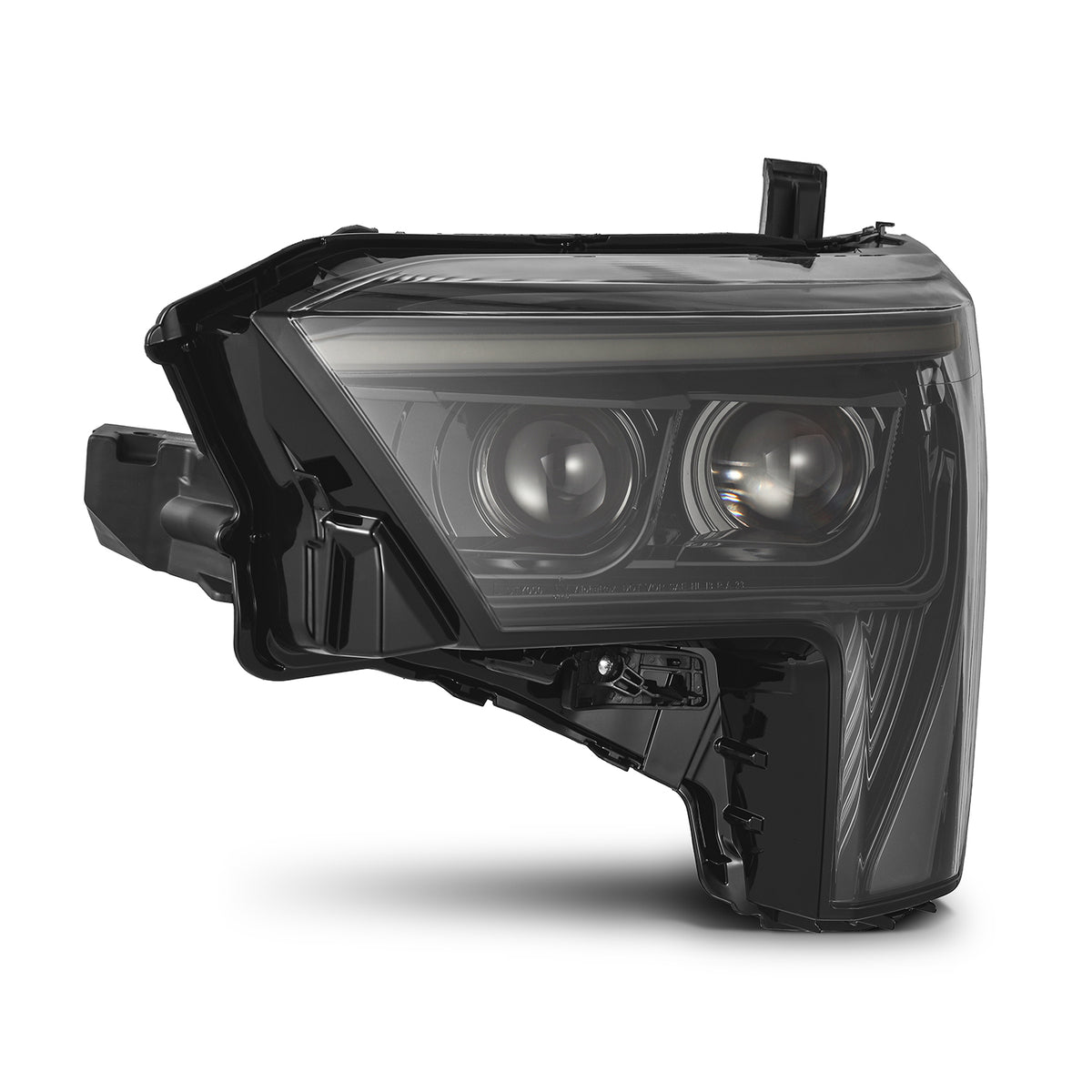 AlphaRex LUXX-Series LED Projector Headlights for 2022-2026 Toyota Tundra and 2023-2026 Sequoia, Alpha-Black, Amber DRL – AlphaRex 880873, photo 6 of 6