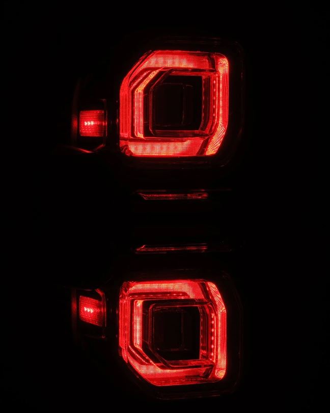 AlphaRex NOVA-Series Prismatic Sequential LED Tail Lights for 2021-2026 Ford Bronco, Black with Clear Lens – AlphaRex 659010, photo 5 of 7