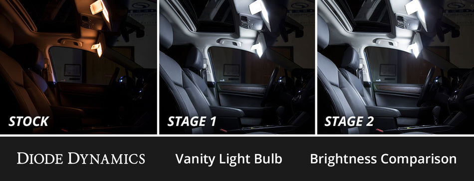 Diode Dynamics Interior LED Kit for 2003-2009 Toyota 4Runner, Cool White Stage 2 – ZZ2 (Diode Dynamics DD0632)