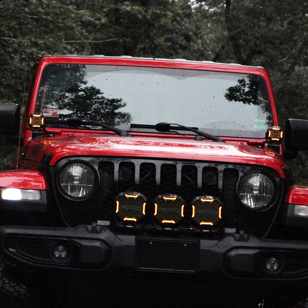 Explora 4" Driving Lights With Dual-Color DRL - Single Pod – KIT lifestyle (Vision X Lighting EX-DL12S) – photo 18