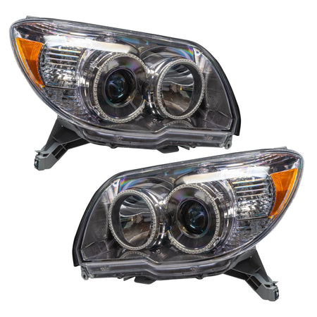 Pre-Assembled LED Halo Headlights for 2006-2009 Toyota 4Runner Sport, White Halos – B Product (Oracle Lighting 7090-001)