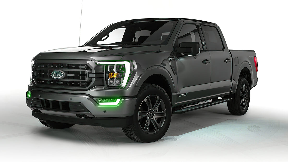 2021-2023 Ford F-150 ColorSHIFT RGB+W Color-Changing Fog Light DRL Kit – I Lifestyle (Oracle Lighting 1462-334)