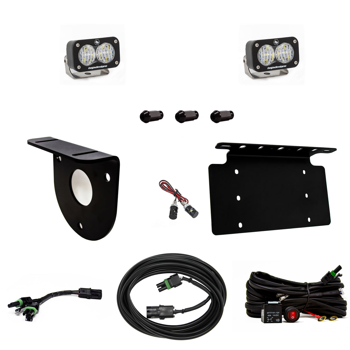 Baja Designs S2 Sport Dual Reverse Light Kit for 2021-2026 Ford Bronco ...