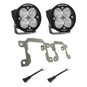 Baja Designs Squadron Sport Fog Pocket Light Kit for 2019-2023 Ford Ranger and 2021-2025 Bronco