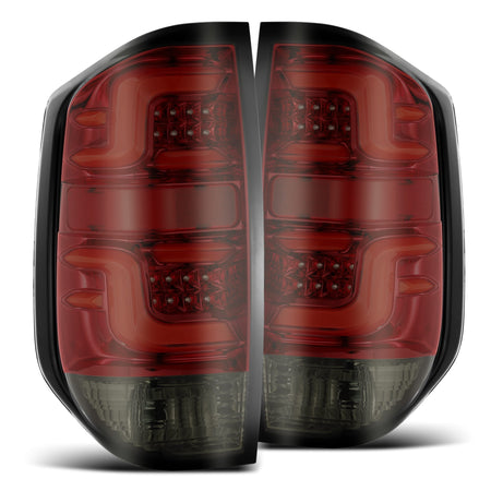 AlphaRex PRO-Series LED Tail Lights for 2014-2021 Toyota Tundra, Red Smoke – AlphaRex 672020, photo 1 of 4