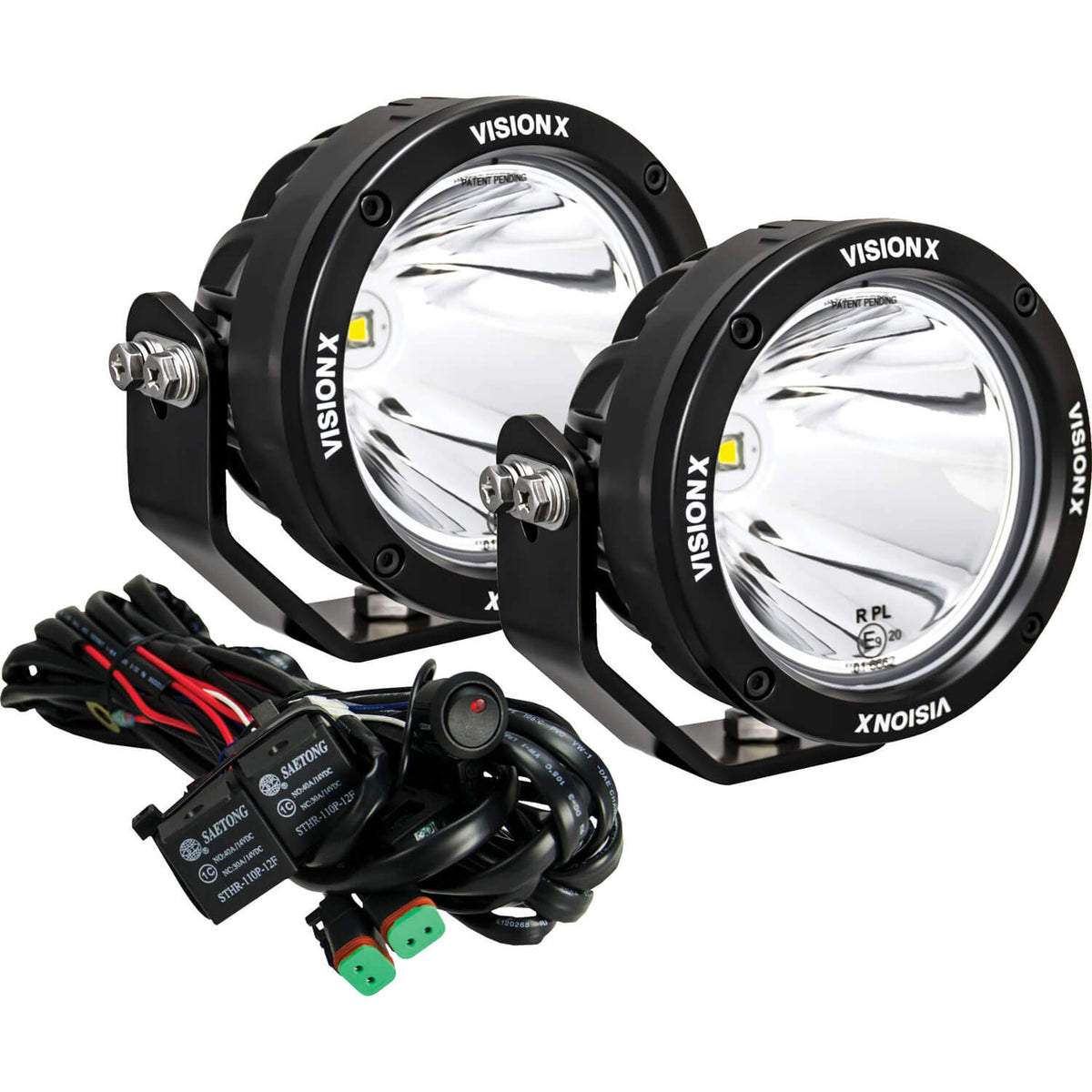 CG2 4.7″ Single-LED Cannon – 4.7in cg2 cannon single led pod kit kit (Vision X Lighting CG2-CPZ110)