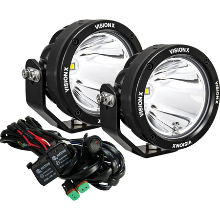 CG2 4.7″ Single-LED Cannon – 4.7in cg2 cannon single led pod kit kit (Vision X Lighting CG2-CPZ110)