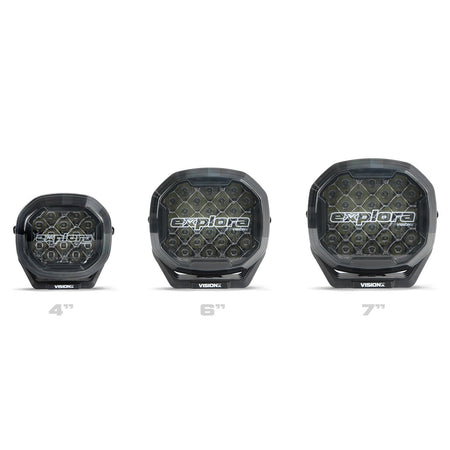 Explora 4" Driving Lights With Dual-Color DRL - Single Pod – KIT (Vision X Lighting EX-DL12S) – photo 8