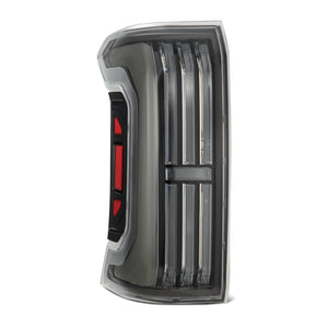 AlphaRex NOVA-Series Prismatic Sequential LED Tail Lights for 2024-2026 Toyota Tacoma, Black with Clear Lens