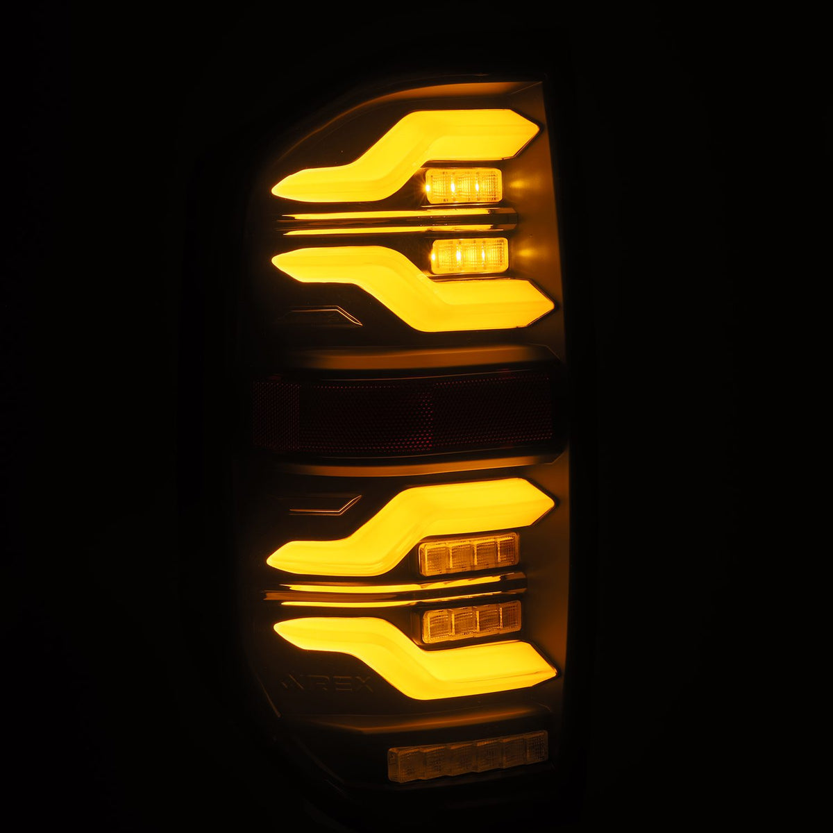 AlphaRex LUXX-Series Sequential LED Tail Lights for 2014-2021 Toyota Tundra, Alpha-Black – AlphaRex 672030, photo 5 of 6