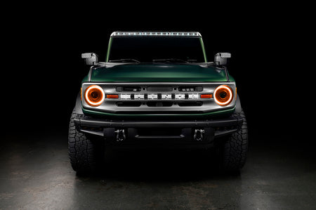 Oculus Bi-LED Projector Headlights for 2021-2024 Ford Bronco, White Halo – N Lifestyle (Oracle Lighting 5886-005)
