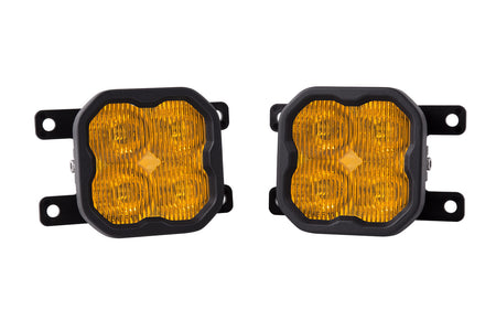 Diode Dynamics SS3 Max LED Fog Light Kit, Type AS, Yellow SAE Fog (Pair) – Diode Dynamics DD6994, photo 1 of 9