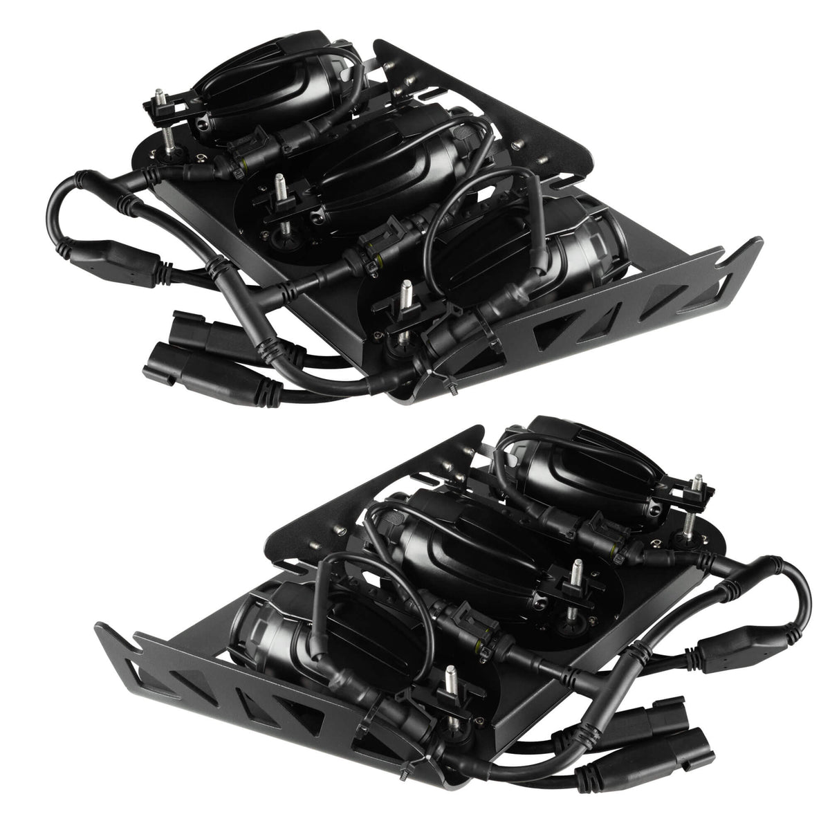 Off-Road LASER Auxiliary Light + LED Fog Light Kit for 2021-2026 Ford Bronco Steel Bumper – H Product (Oracle Lighting 5928-LZZ-001)