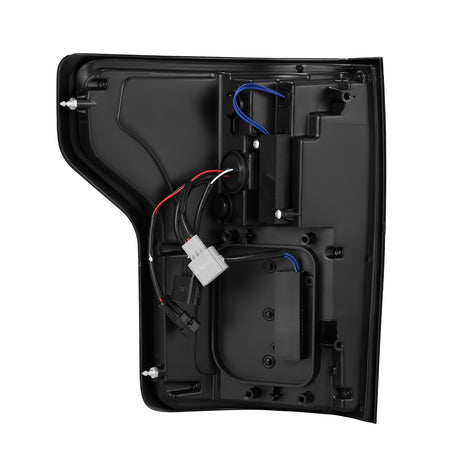 AlphaRex LUXX-Series Sequential LED Tail Lights for 2015-2020 Ford F-150, Black-Red – AlphaRex 652050, photo 7 of 7