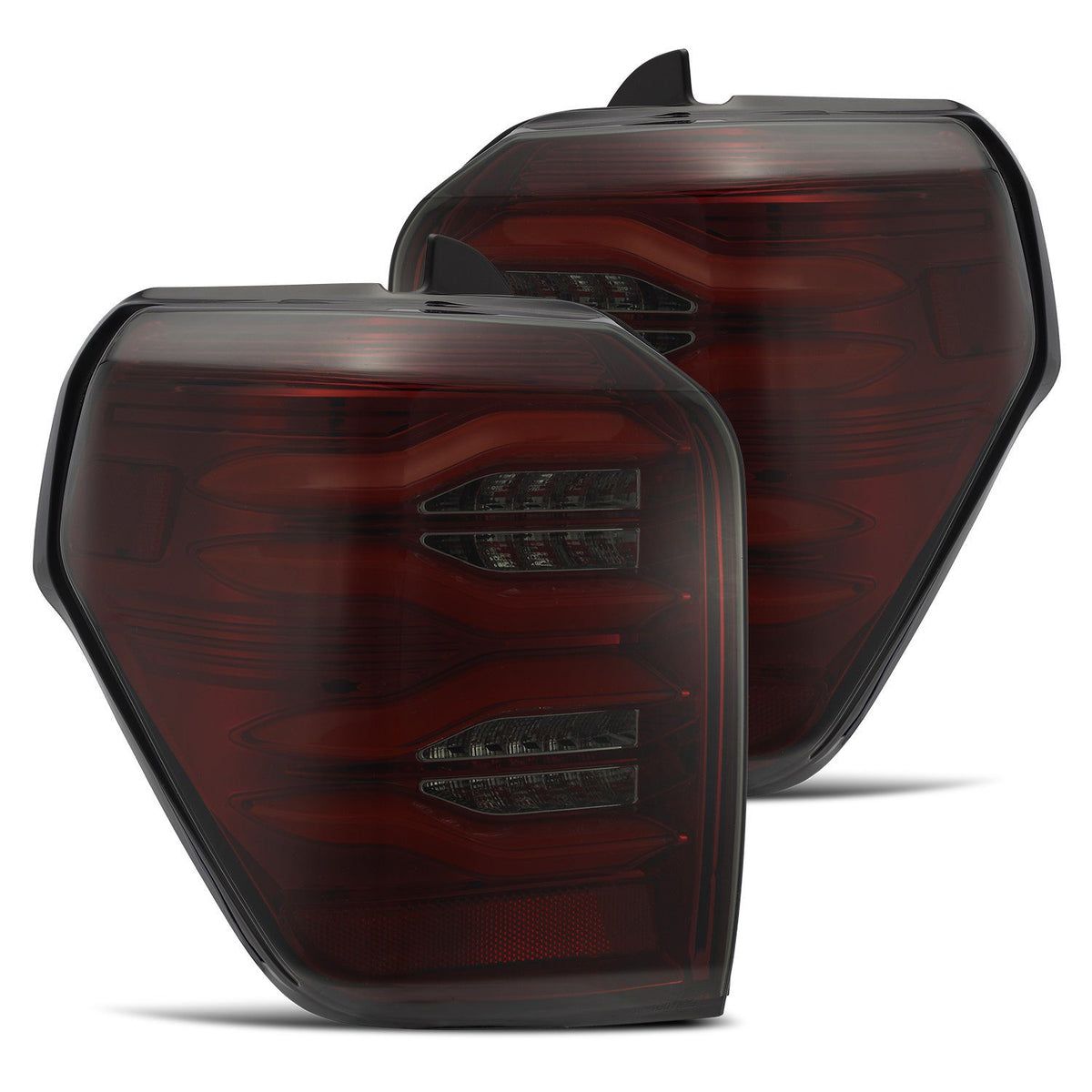 AlphaRex PRO-Series Sequential LED Tail Lights for 2010-2024 Toyota 4Runner, Red Smoke – AlphaRex 690020, photo 1 of 5