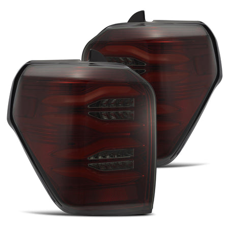 AlphaRex PRO-Series Sequential LED Tail Lights for 2010-2024 Toyota 4Runner, Red Smoke – AlphaRex 690020, photo 1 of 5