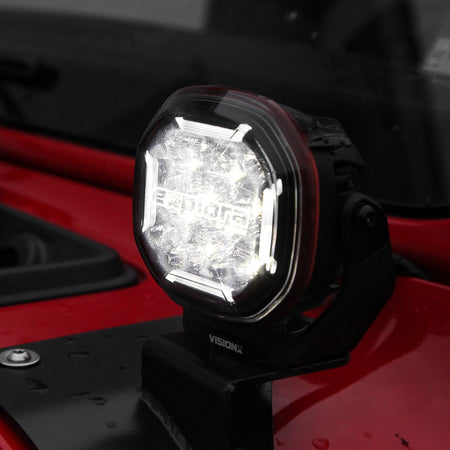 Explora 4" Driving Lights With Dual-Color DRL - Single Pod – KIT lifestyle (Vision X Lighting EX-DL12S)