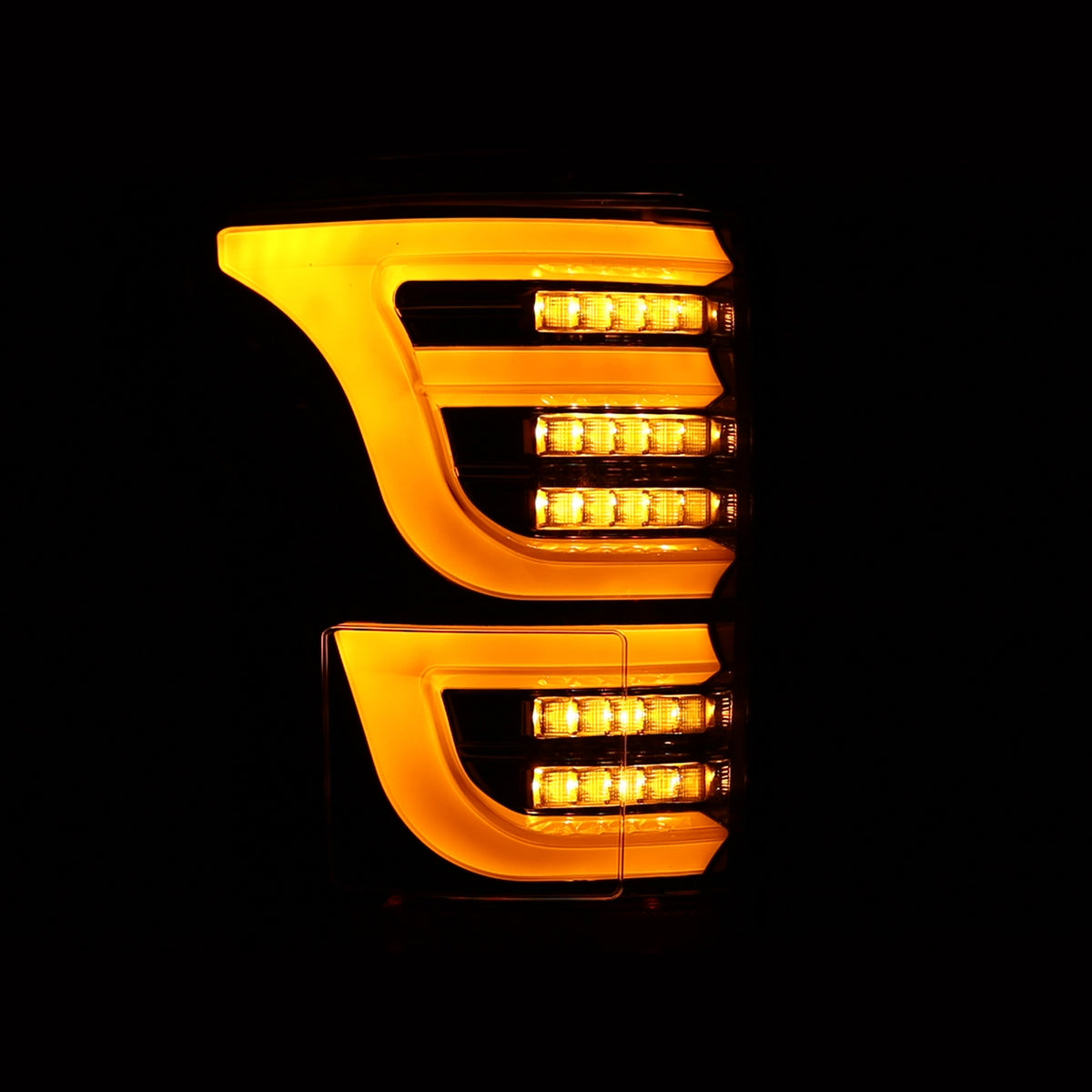 AlphaRex LUXX-Series Sequential LED Tail Lights for 2015-2020 Ford F-150, Alpha-Black – AlphaRex 652030, photo 5 of 7