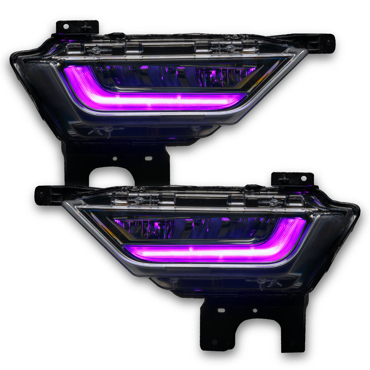2021-2023 Ford F-150 ColorSHIFT RGB+W Color-Changing Fog Light DRL Kit – V Product (Oracle Lighting 1462-334)