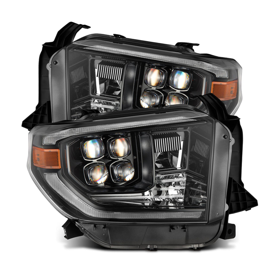 AlphaRex NOVA-Series LED Projector Headlights for 2014-2021 Toyota Tundra, Alpha-Black – AlphaRex 880832, photo 1 of 6