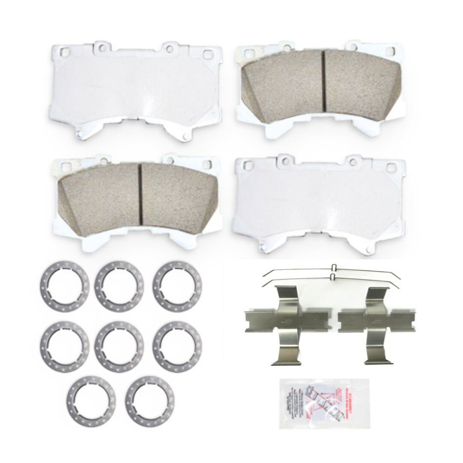2022-2025 Toyota Tundra & Sequoia Front Brake Pads, D2442 – NRS Brakes NS2442, photo 1 of 2