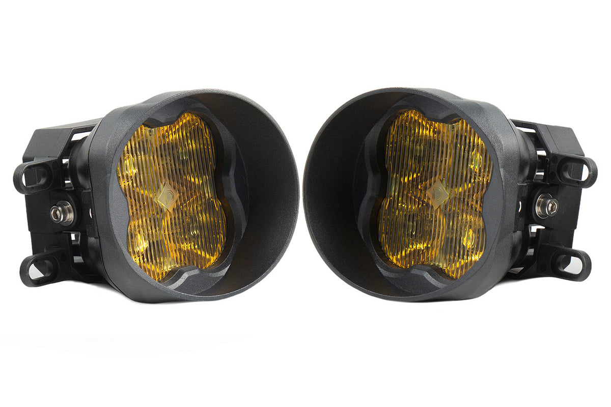 Diode Dynamics SS3 Sport LED Fog Light Kit, Type B, White SAE Fog (Pair) – ZZ2 (Diode Dynamics DD6996)