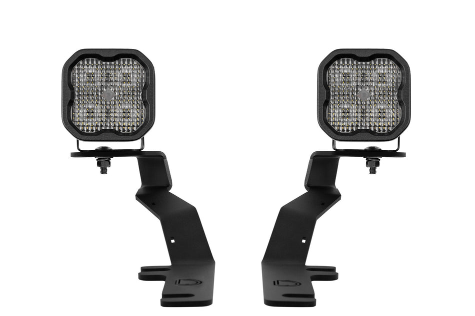 Diode Dynamics Stage Series SS3 Pro Backlit LED Ditch Light Kit for 2015-2020 Ford F-150/Raptor, White Combo/Driving – Diode Dynamics DD6569, photo 1 of 2