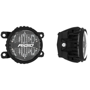 RIGID 360-Series SAE LED Fog Light Kit, White, for Ford Bronco with Standard Bumper