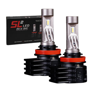 Diode Dynamics SL2 9005/9011/H10 LED Bulbs, Cool White (Pair)