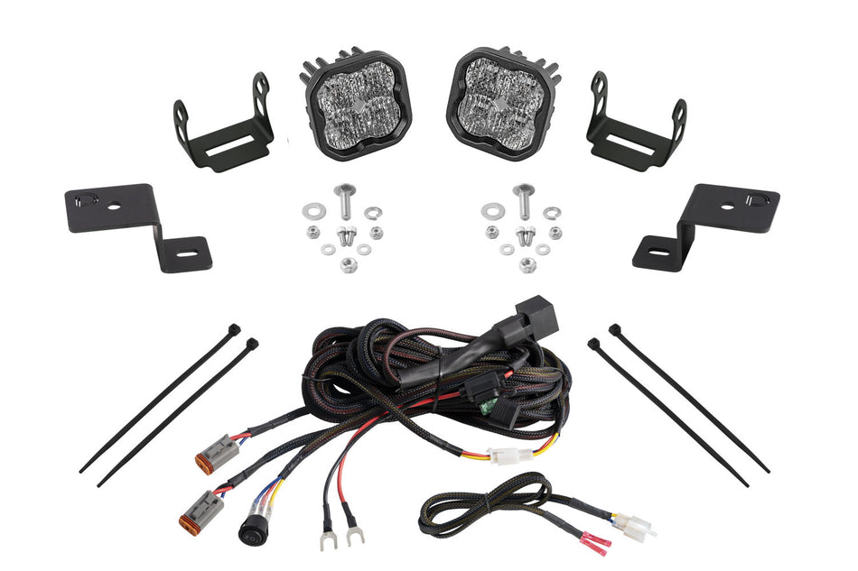 Diode Dynamics Stage Series SS3 Sport Backlit LED Ditch Light Kit for 2021-2026 Ford F-150, White Combo/Driving – Diode Dynamics DD7369, photo 1 of 3