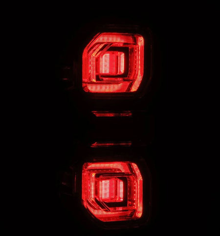 AlphaRex NOVA-Series Prismatic Sequential LED Tail Lights for 2021-2026 Ford Bronco, Black with Clear Lens – AlphaRex 659010, photo 4 of 7