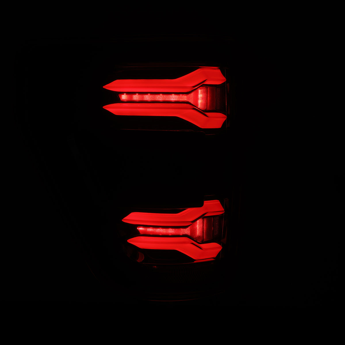 AlphaRex LUXX-Series Sequential LED Tail Lights for 2021-2023 Ford F-150 with Blind Spot Sensor (BLIS), Black Smoke – AlphaRex 653040, photo 3 of 7