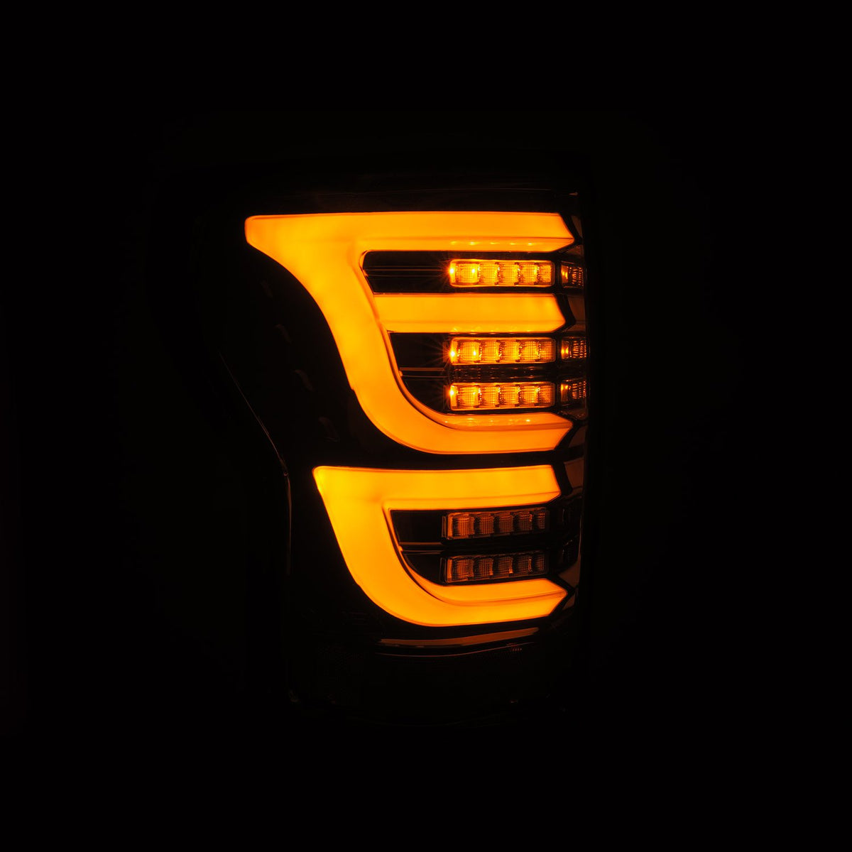 AlphaRex LUXX-Series Sequential LED Tail Lights for 2007-2013 Toyota Tundra, Alpha-Black – AlphaRex 670040, photo 6 of 8