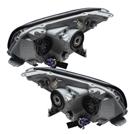 Pre-Assembled LED Halo Headlights for 2006-2009 Toyota 4Runner Sport, White Halos – E Product (Oracle Lighting 7090-001)